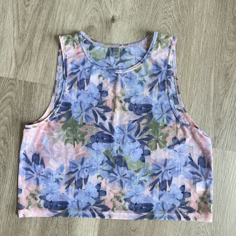 Beyond yoga mesh tank